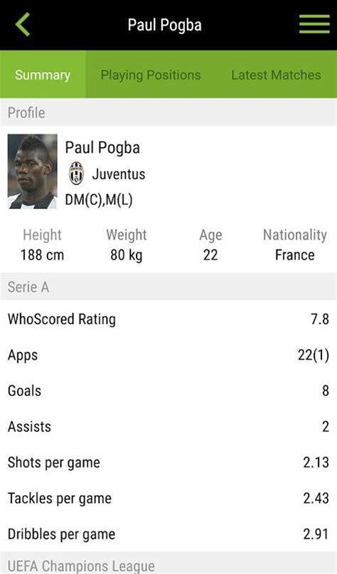 logiciel statistique football gratuit|WhoScored .